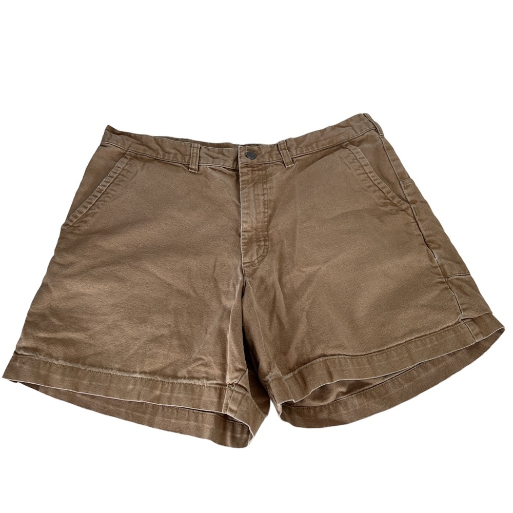 Patagonia Stand Up Shorts Khaki Organic Cotton Canvas Men's Size 38